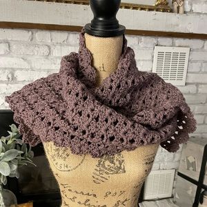Crochet Wrap Scarf New